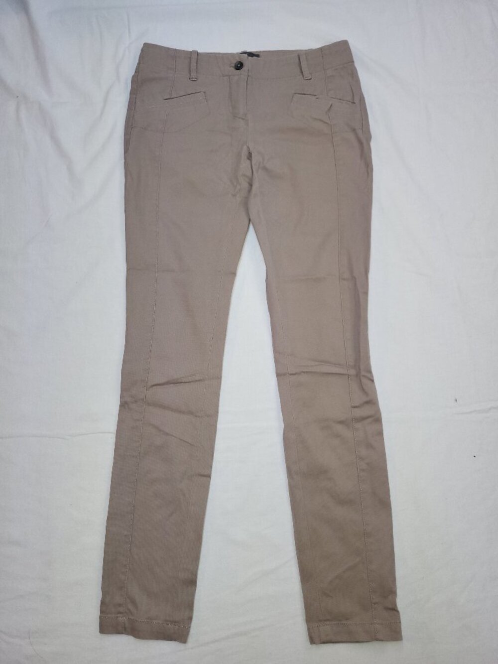 Mexx Tan Skinny Trousers Pants Size CA 32 / US 2